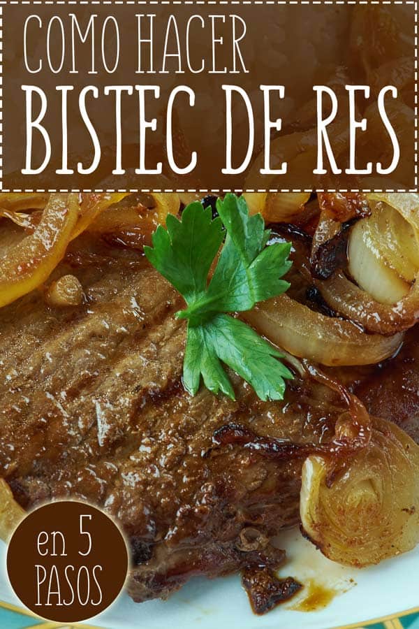 bistec de res receta