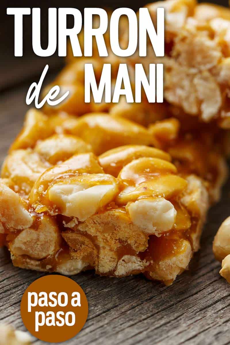 como hacer turron de mani cubano